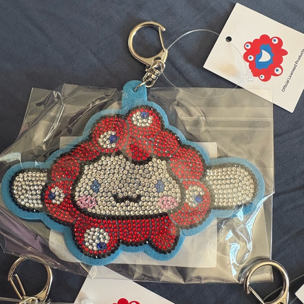 Exclusive Sanrio Cinnamoroll, Osaka World Expo 2025, Rhinestone Keychain